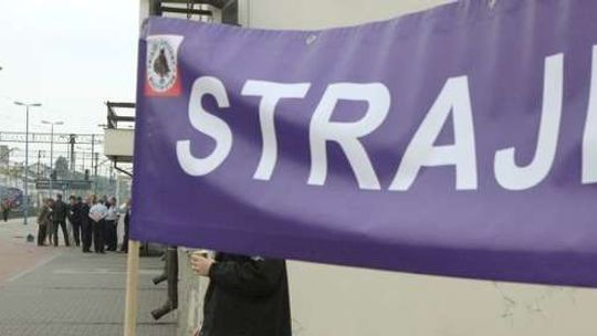 Strajk na kolei w Lublinie