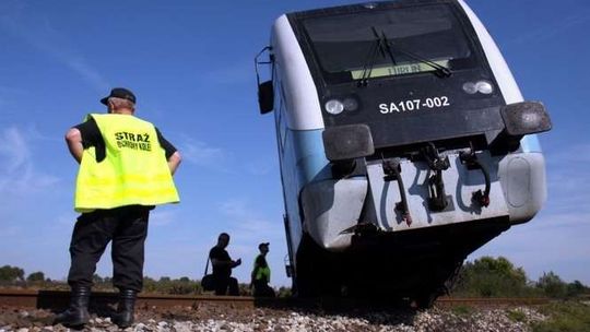 TIR wjechał w szynobus TIR wjechał w szynobus