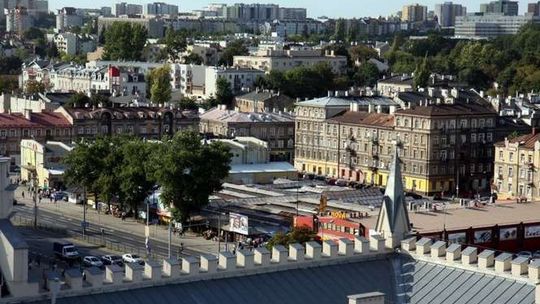 Widok z baszty zamkowej
