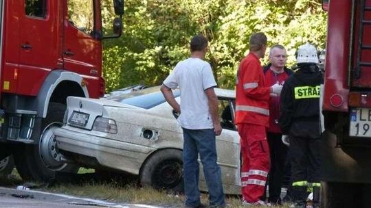 Wypadek w miejscowości Zagrody koło Goraja