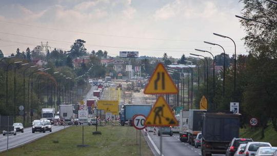 Prace na trasie S17 , odcinek Lublin - Piaski 