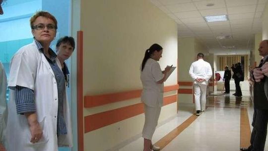 Ćwiczenia w szpitalu w Białej Podlaskiej