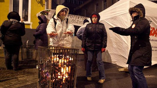 Protest w Protektorze: Noc z 5 na 6 stycznia