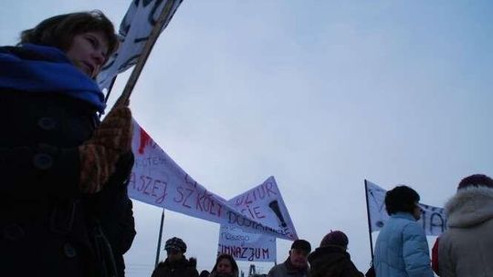 Blokada krajowej dwunastki w Chełmie Blokada krajowej dwunastki w Chełmie