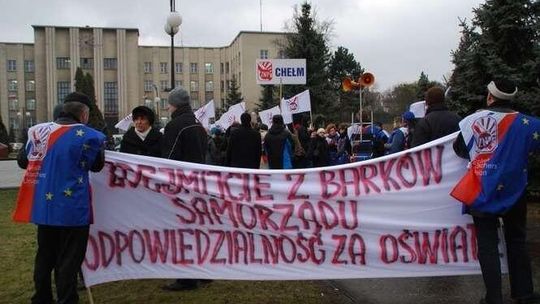 Manifestacja ZNP w Chełmie