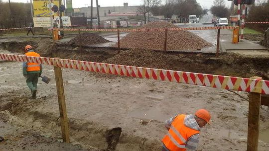 Korki na ul. Turystycznej w Lublinie