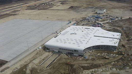 Lotnisko z lotu ptaka