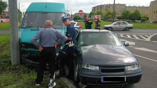 Wypadek na Diamentowej (zdjęcia)
