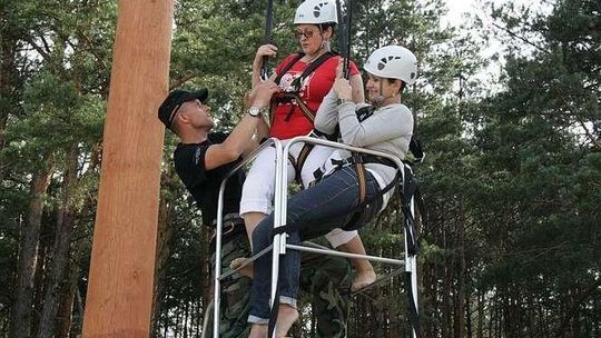 Park linowy w Janowie Lubelskim już otwarty