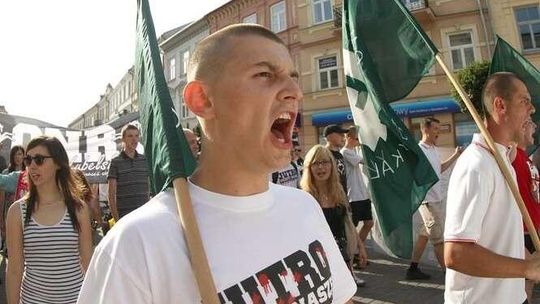 Narodowcy maszerowali przez Lublin
