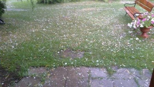 Grad i burze w woj. lubelskim