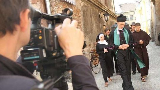 Ekipa TVN Turbo na planie zdjęciowym w Lublinie