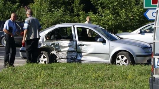 Wypadek i kolizja na al. Warszawskiej w Lublinie