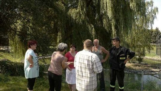 Zamość: Strażacy ściągali małpę z drzewa. Usnęła