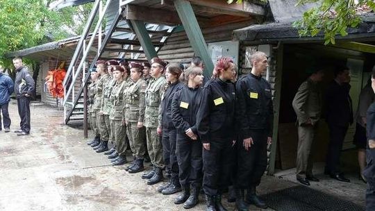 Widowiskowe ćwiczenia w Puszczy