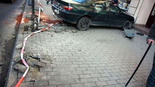 Wypadek na Krakowskim Przedmieściu