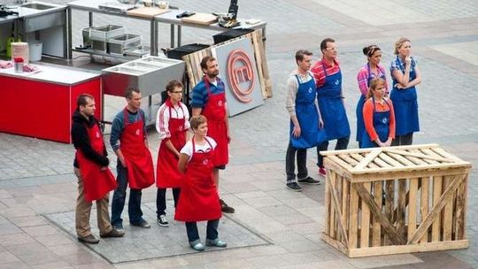 Masterchef Polska na rynku w Krakowie