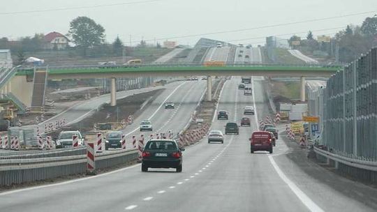 Jeździmy już dwupasmówką do Piask