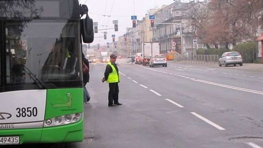 Zerwana trakcja na ul. Kunickiego w Lublinie