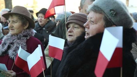 Marsz Krucjaty Różańcowej w centrum Lublina