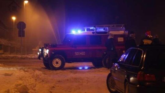 Uszkodzony zawór na stacji w Puławach