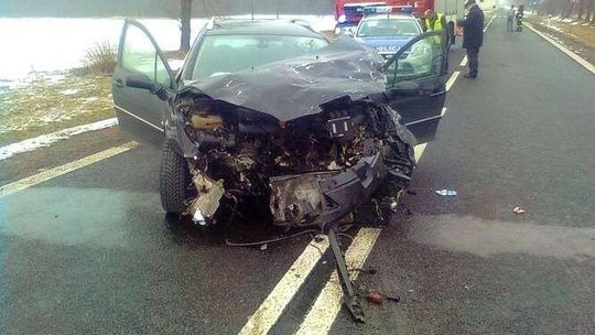 Wypadek w miejscowości Kołacze