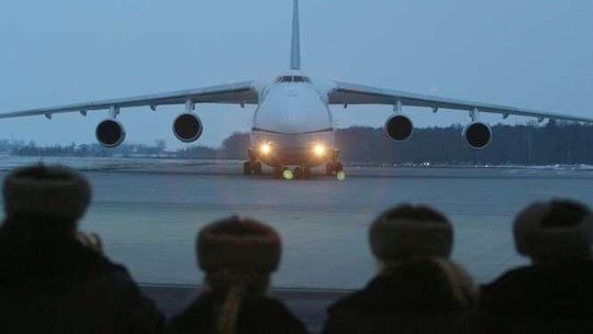 Rusłan na lotnisku Lublin