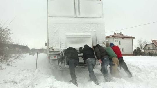 Atak zimy na Lubelszczyźnie
