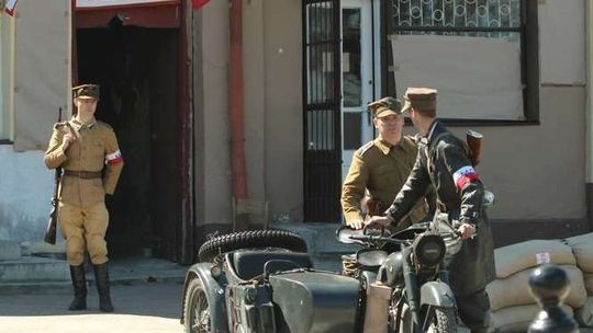 Odbijanie posterunku MO w Bełżycach