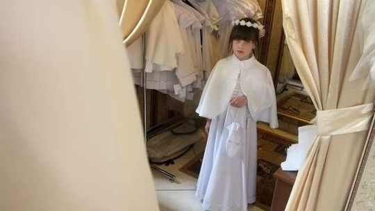 Przymiarki do I Komunii Świętej