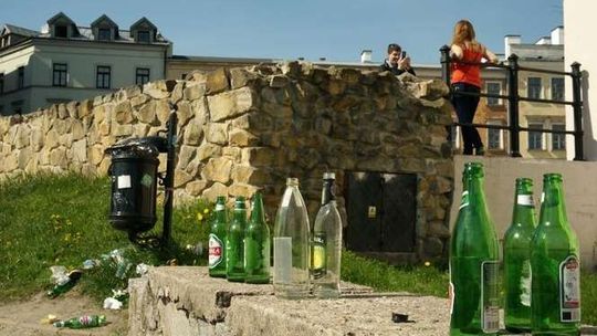 Śmieci po Lubelskich Dniach Kultury Studenckiej (zdjęcia)