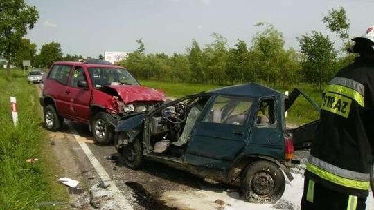 Wypadek w Tomaszowicach