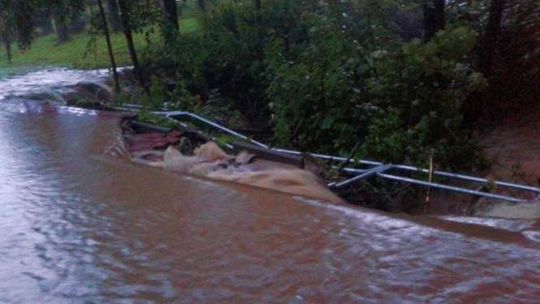 Krzemień Drugi po wielkiej ulewie