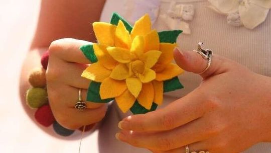 Warsztaty z filcem na Moście Kultury