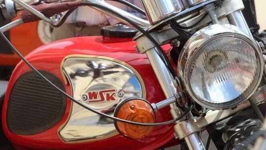 Wystawa motocykli WSK w Lublinie