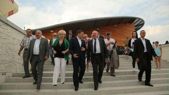 Otwarcie kompleksu  \"Wyspa Wisła\" w Stężycy