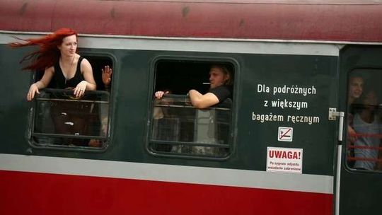 Pociąg na \"Przystanek Woodstock\"