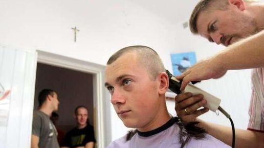 Wcielenie podchorążych WSOSP w Dęblinie