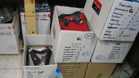 Handlował podrobionymi ubraniami