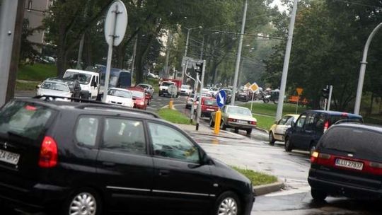 Korki wokół zamkniętej ul. Filaretów