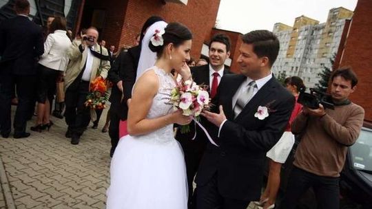 Ślub Weroniki Zdyb i Sylwestra Tułajewa