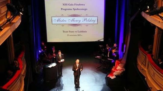 Gala Finałowa programu \"Mistrz Mowy Polskiej\"