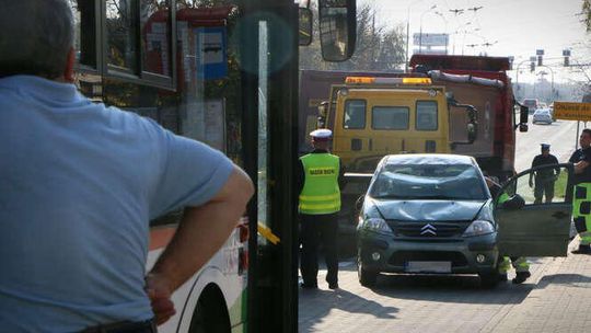 Wypadek na al. Kraśnickiej w Lublinie 
