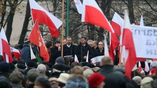 Lublin - marsz w obronie TV Trwam