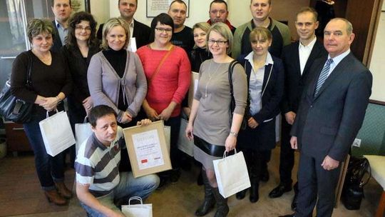 Dyplomy i nagrody dla pocztowców