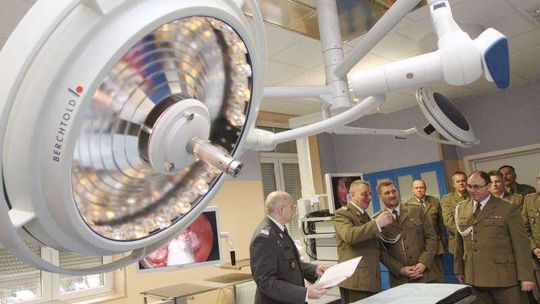 Nowy blok operacyjny w szpitalu wojskowym Nowy blok operacyjny w szpitalu wojskowym