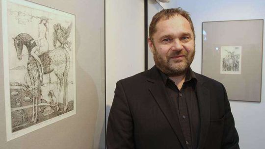 Wystawa grafiki Ryszarda Stryjca
