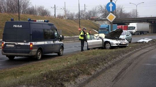 Wypadek na al. Witosa w Lublinie