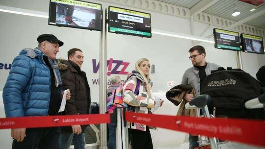 Połączenie Lublin - Mediolan. Pierwsi pasażerowie