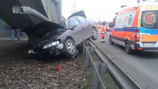 Wypadek na al. Witosa (zdjęcia)